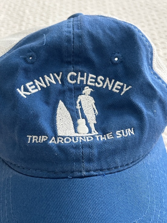 outdoor cap Company Accessories - Kenny Chesney Blue & White 'Trip Around the Sun' Baseball Cap